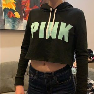 Pink VS Black Hoodie Size XS